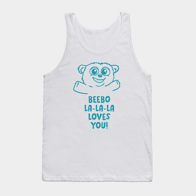 Beebo Loves You! v2 Tank Top by RotemChan